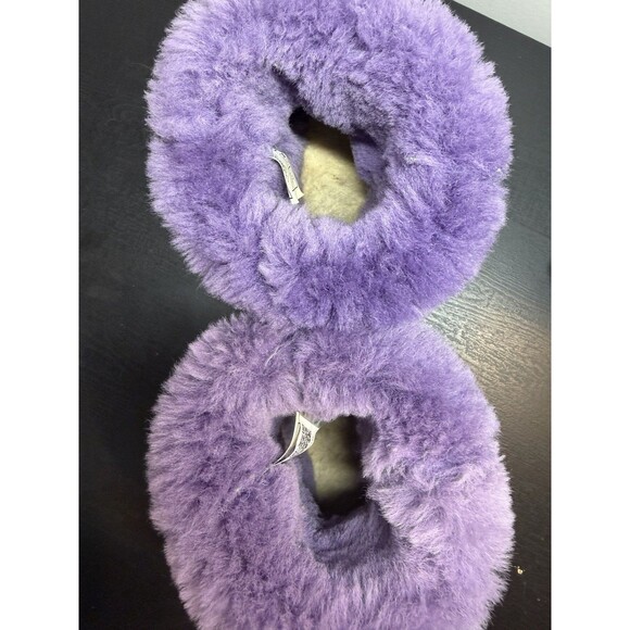 Youth UGG Classic Short II Boots Size 4 Purple Suede 5251 - Picture 9 of 11